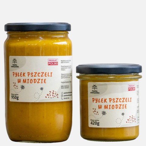 Pyłek pszczeli w miodzie 420g